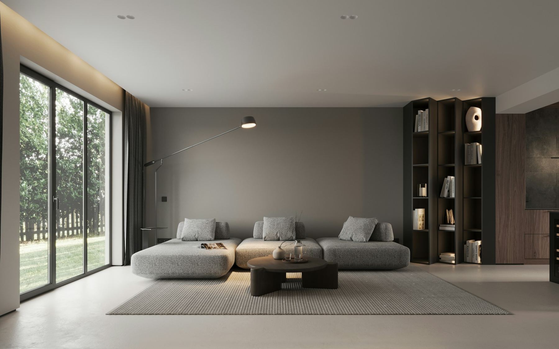 A calm living room A calm living room
